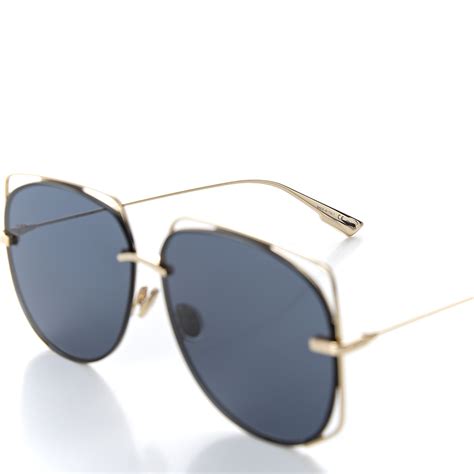 CHRISTIAN DIOR Metal Stellaire 6 Sunglasses Light Gold 